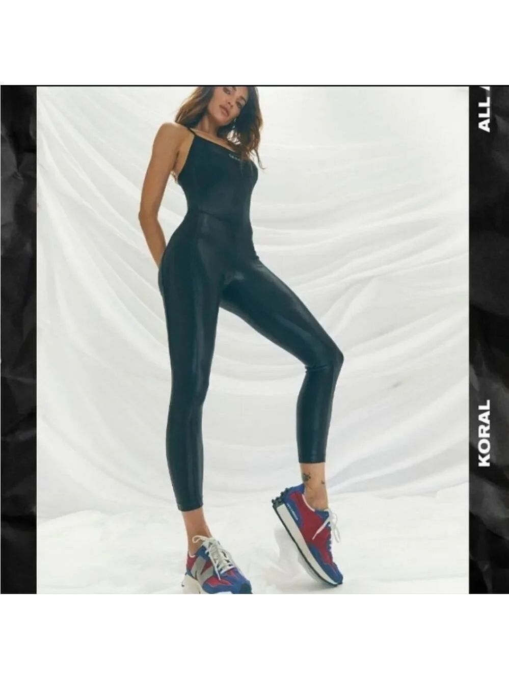 Koral Trinity Infinity Jumpsuit in Black